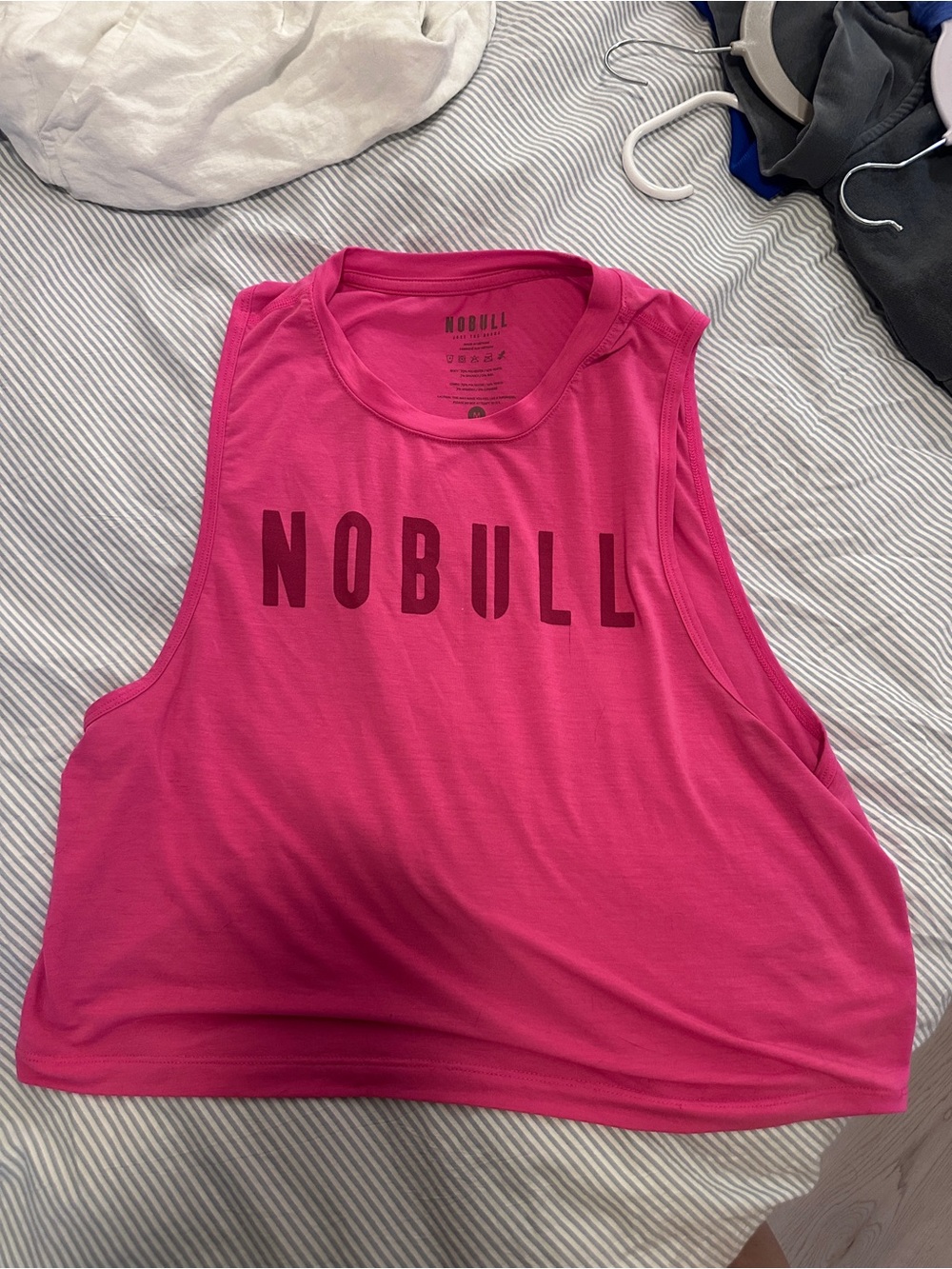 NOBULL Women's Fuchsia Performance Muscle Tee
